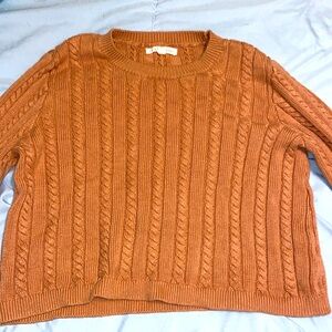 Light orange-ish sweater from Pacsun in a size xs